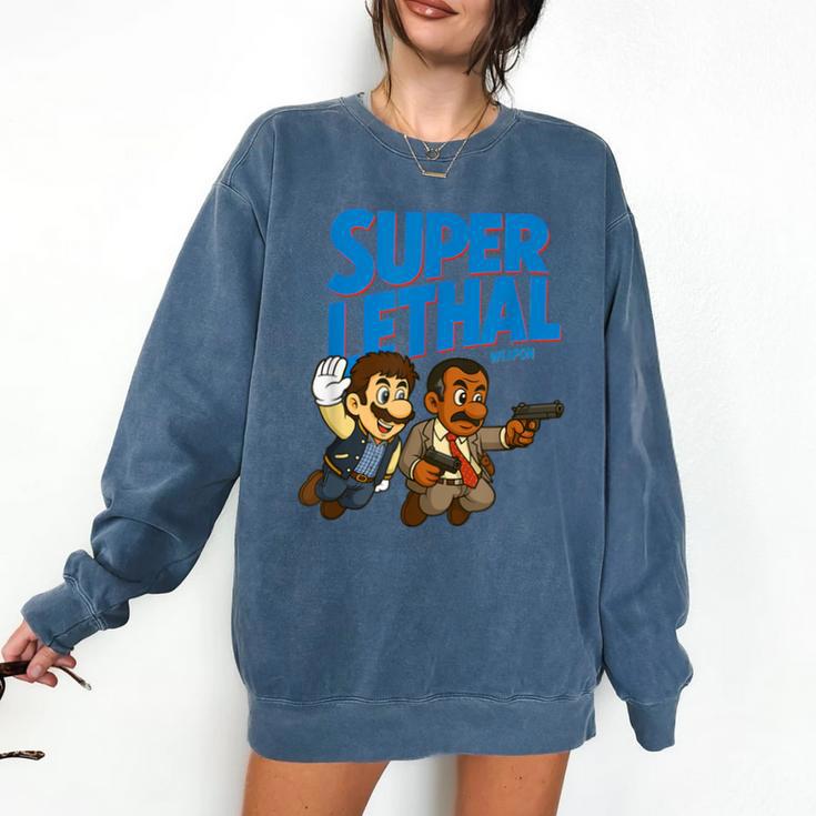 Super Lethal Cute Nostalgia Comfort Colors Sweatshirt