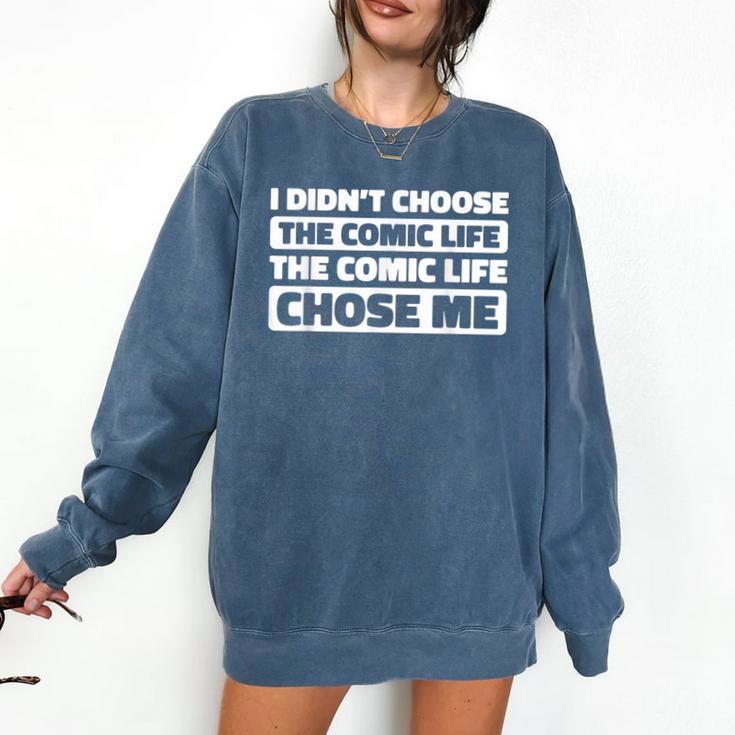 Superheroes Art Graphic Novels Comic Books Comfort Colors Sweatshirt
