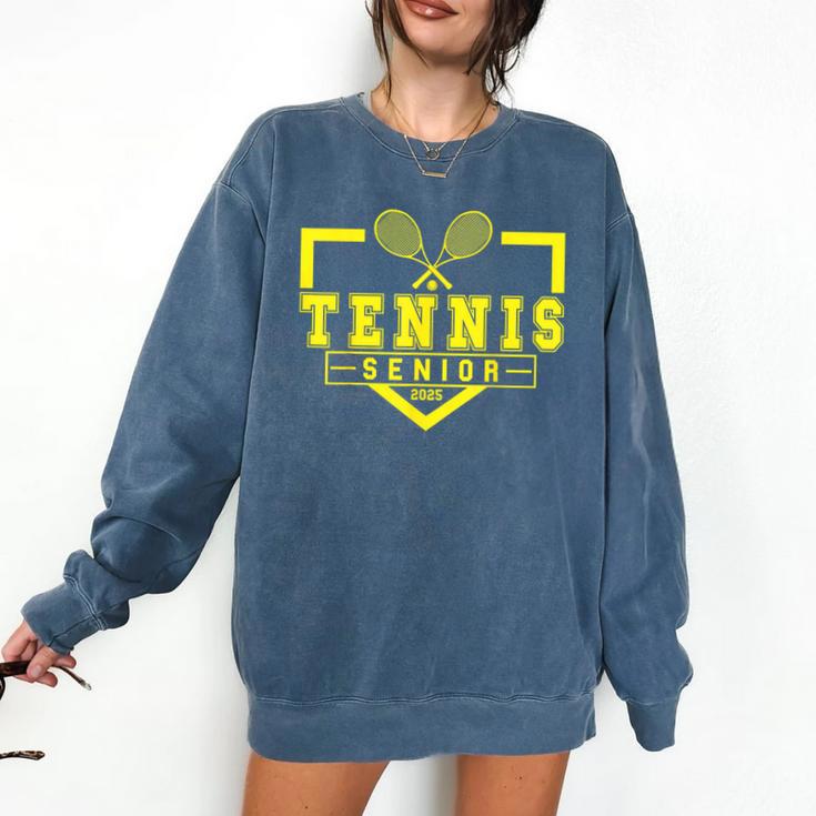 Tennis Senior Night Tennis Senior 2025 Graduation 20 Comfort Colors Sweatshirt