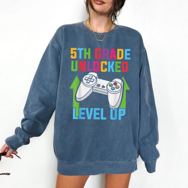 VIDEO GAMER Graduation Student Teacher Last Day School Kids Comfort Colors Sweatshirt