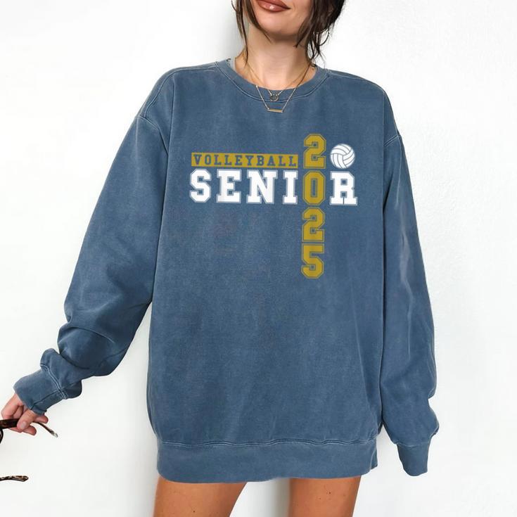 Volleyball Senior Night Volleyball Senior 2025 Graduation 14 Comfort Colors Sweatshirt