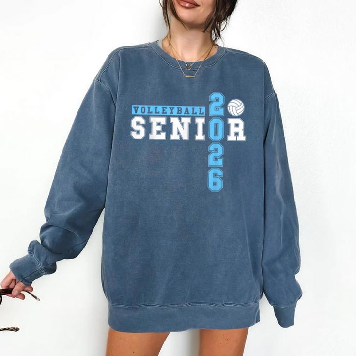 Volleyball Senior Night Volleyball Senior 2026 Graduation 39 Comfort Colors Sweatshirt
