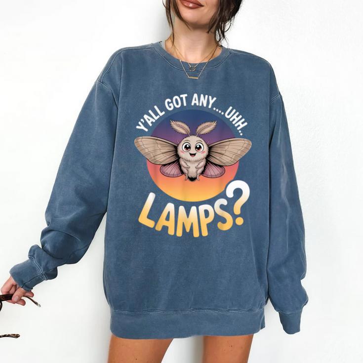 Y'All Got AnyUhhLamps Introvert Humor Casual Comfort Colors Sweatshirt