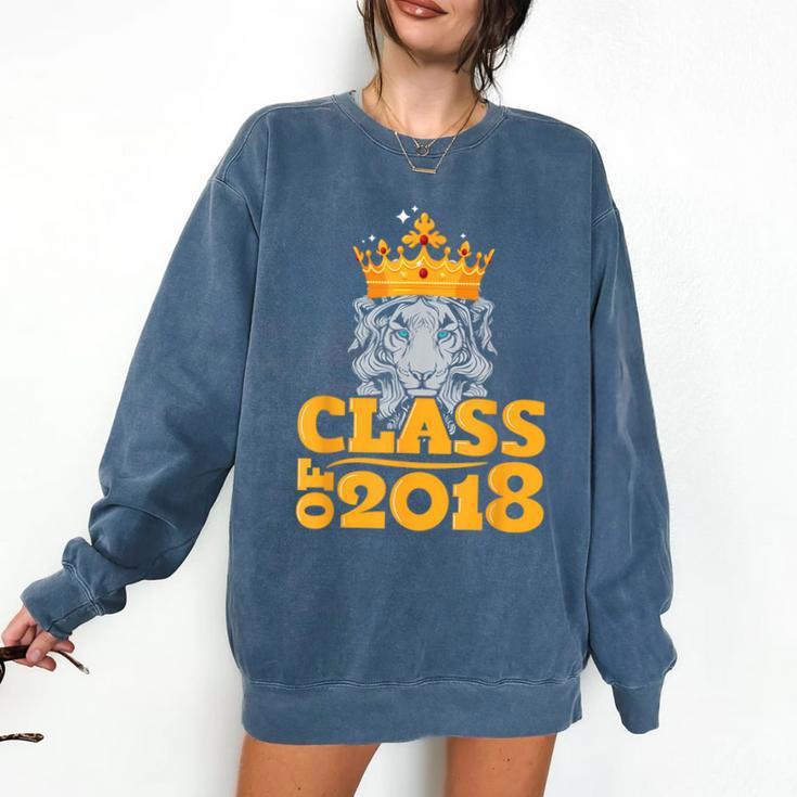 2018 Graduation Class Of 2018 KingShirt Comfort Colors Sweatshirt