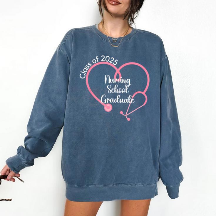 2025 Nursing School Graduate Nurse Graduation Comfort Colors Sweatshirt