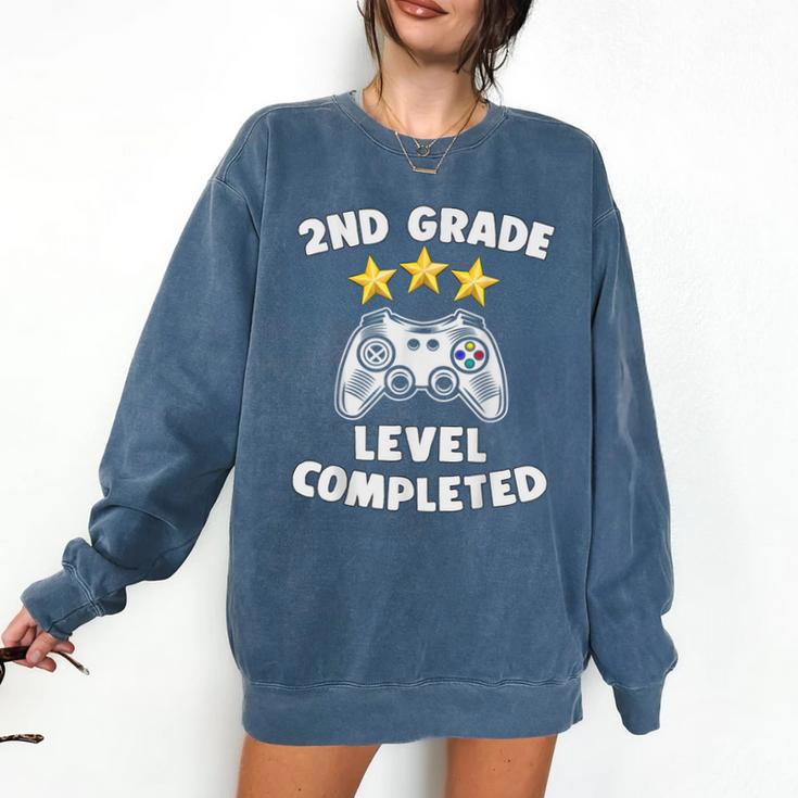 2nd Grade Graduation Video Gamer Tee Comfort Colors Sweatshirt