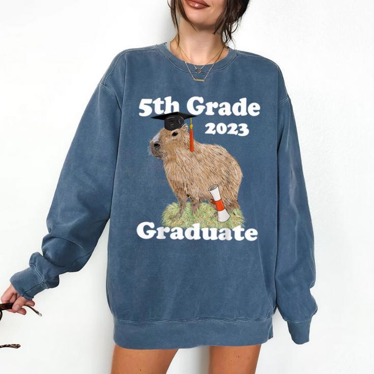 5th Grade Graduation Class Of 2023 Capybara Fifth Graduate Comfort Colors Sweatshirt