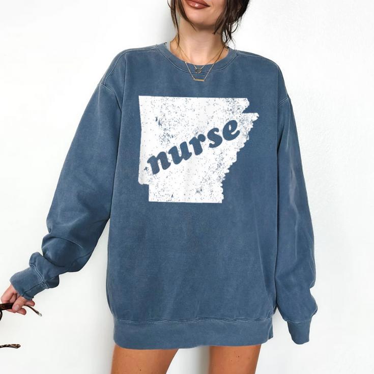 Arkansas Nursing Nurse Graduation Comfort Colors Sweatshirt
