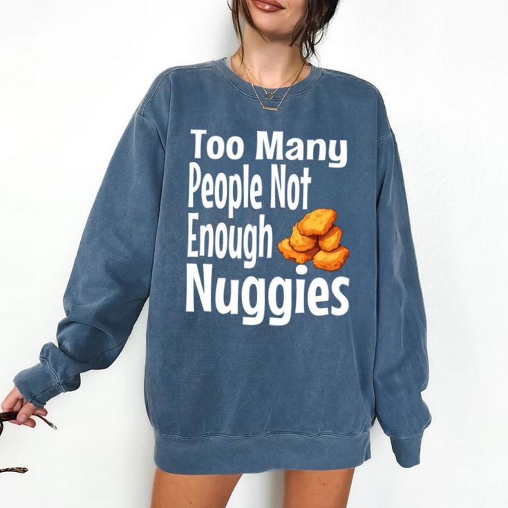 Chicken Nugget Saying Introvert Nuggie Foodie Food Comfort Colors Sweatshirt Chicken Nugget Saying Introvert Nuggie Foodie Food Comfort Colors Sweatshirt