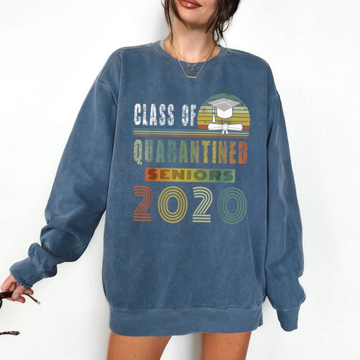 Class Of 2020 Quarantined Seniors Graduation Gift Comfort Colors Sweatshirt