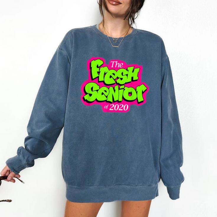 Class Of 2020 Senior 90s TV Style Graduation For Grad Comfort Colors Sweatshirt