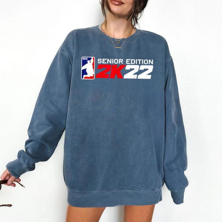 Class Of 2022 Senior Year Gamer Style Graduation For Grad Comfort Colors Sweatshirt