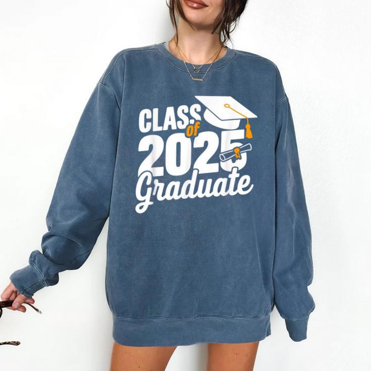 Class Of 2025 Graduate 2025 Graduation Comfort Colors Sweatshirt
