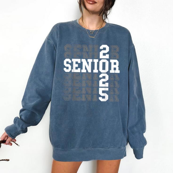 Class Of 2025 Senior 2025 Back To School 2025 Graduation 25 Comfort Colors Sweatshirt