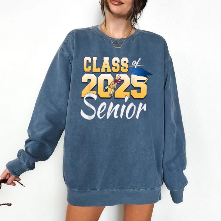 Class Of 2025 Senior Graduate 2025 Graduation Class Comfort Colors Sweatshirt