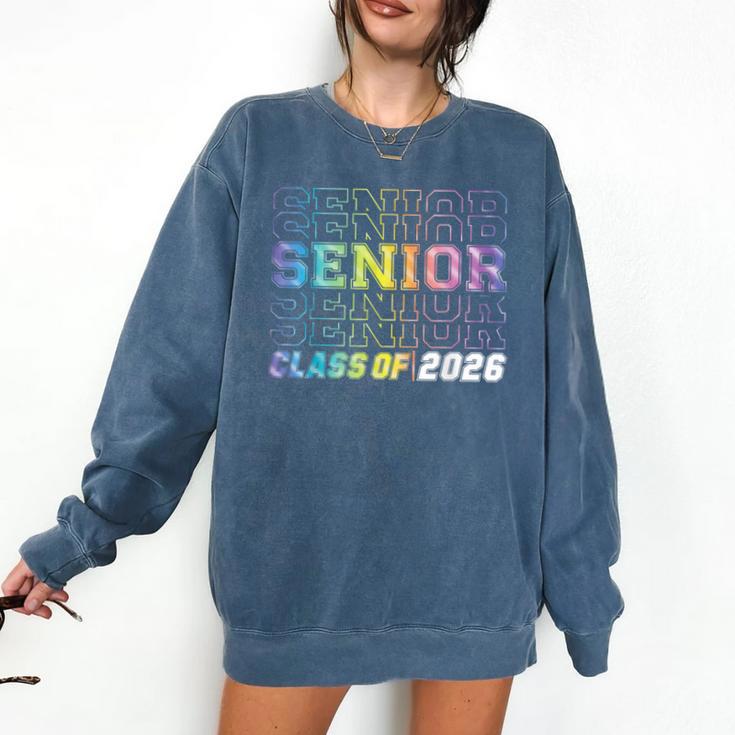 Class Of 2026 Senior 2026 Back To School 2026 Graduation 26 Comfort Colors Sweatshirt
