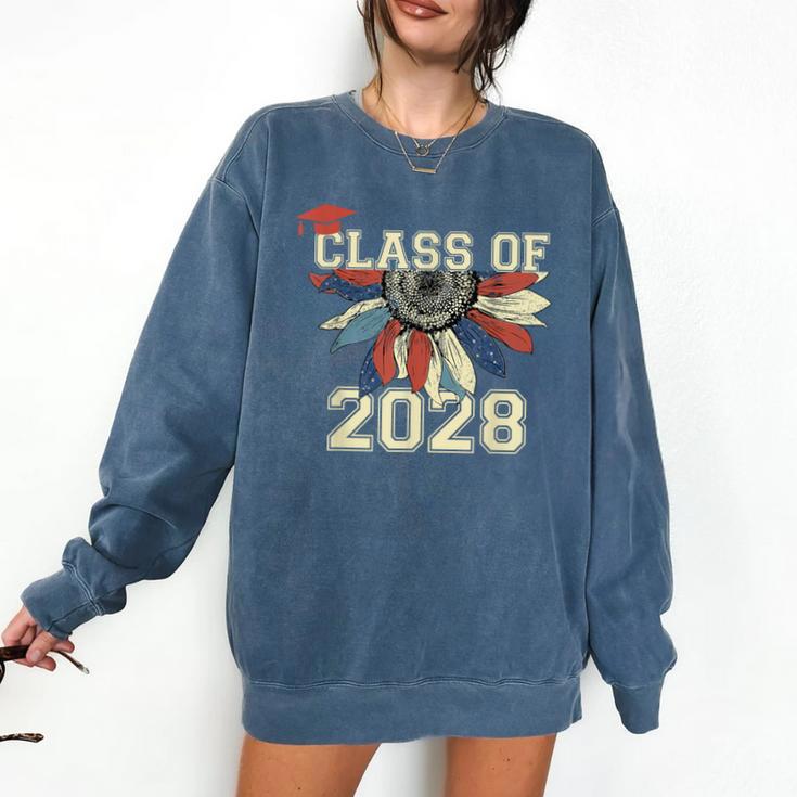 Class Of 2028 High School Graduation Senior 2028 Comfort Colors Sweatshirt