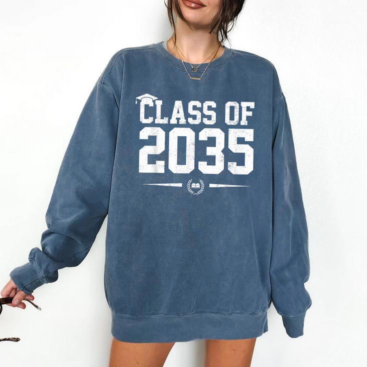 Class Of 2035 Grow With Me Graduation First Day Of School Comfort Colors Sweatshirt