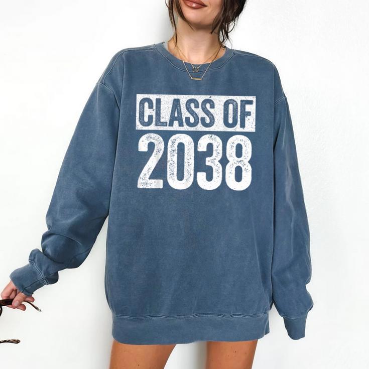 Class Of 2038 Shirt Senior 2038 Graduation Comfort Colors Sweatshirt