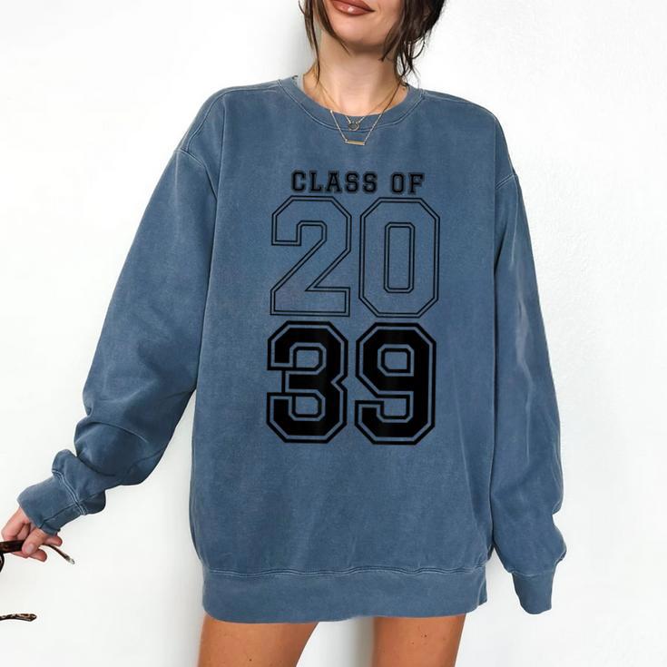 Class Of 2039 Blue Graduation Senior Student Tee Comfort Colors Sweatshirt