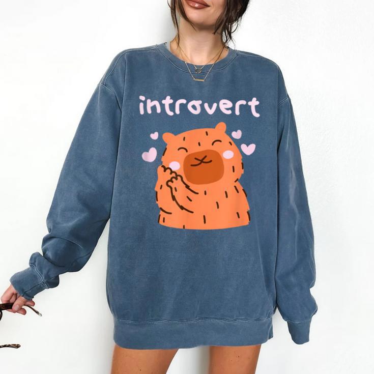 Cute Introvert Graphic Tee Comfort Colors Sweatshirt Cute Introvert Graphic Tee Comfort Colors Sweatshirt