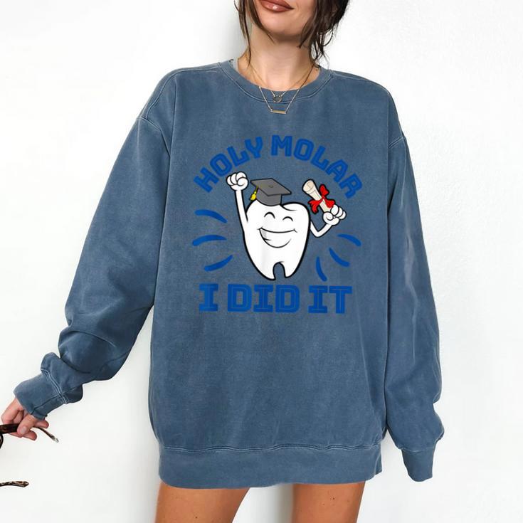Dental Hygienist Graduation Dentist Dentistry Comfort Colors Sweatshirt