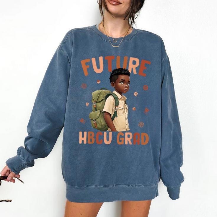 Future HBCU Grad History Month Graduation Boys Kids Comfort Colors Sweatshirt