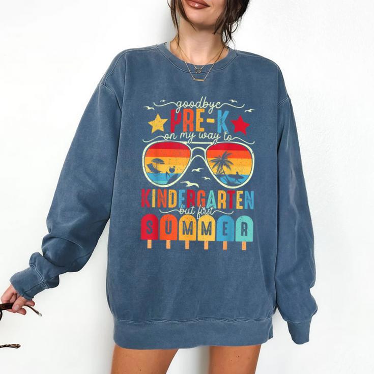 Goodbye Pre-k Graduation Kindergarten Summer Break Graduate Comfort Colors Sweatshirt