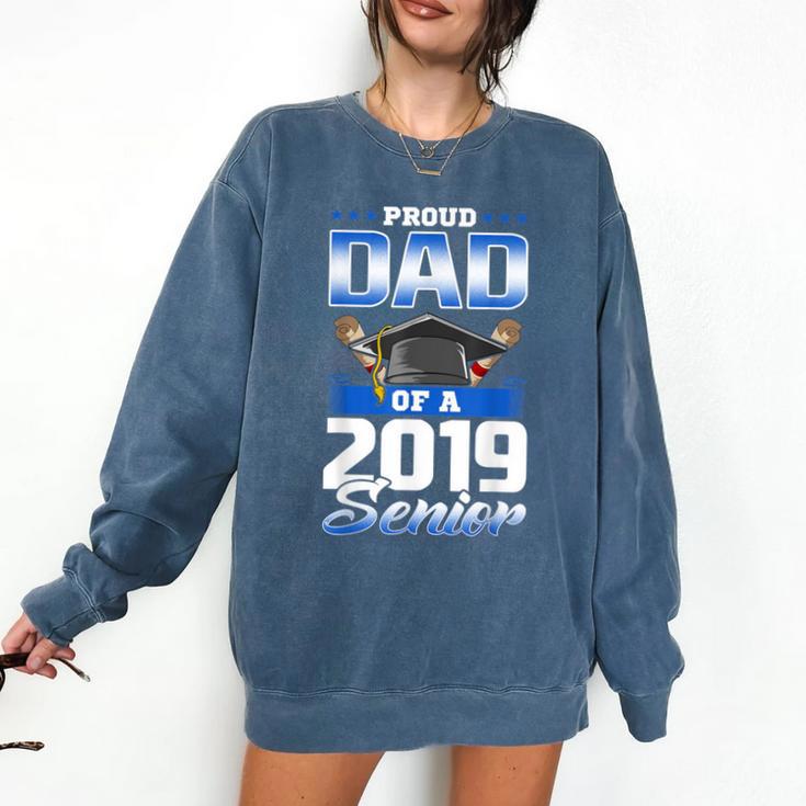 Graduation 2019 TShirt Proud Dad Of Senior Comfort Colors Sweatshirt