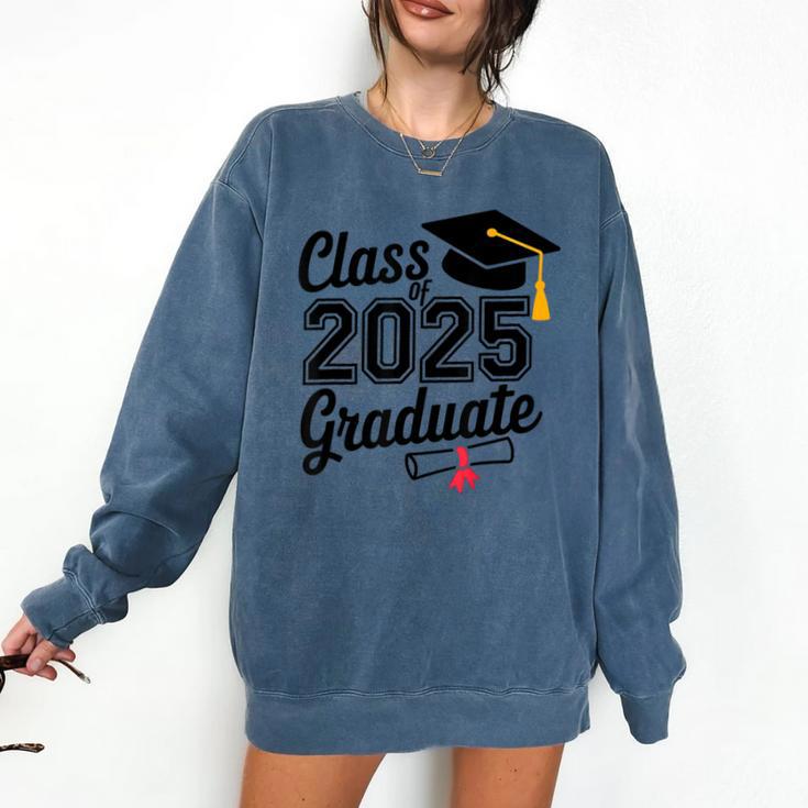Graduation 2025 Senior 2025 Class Of 2025 Graduate Comfort Colors Sweatshirt