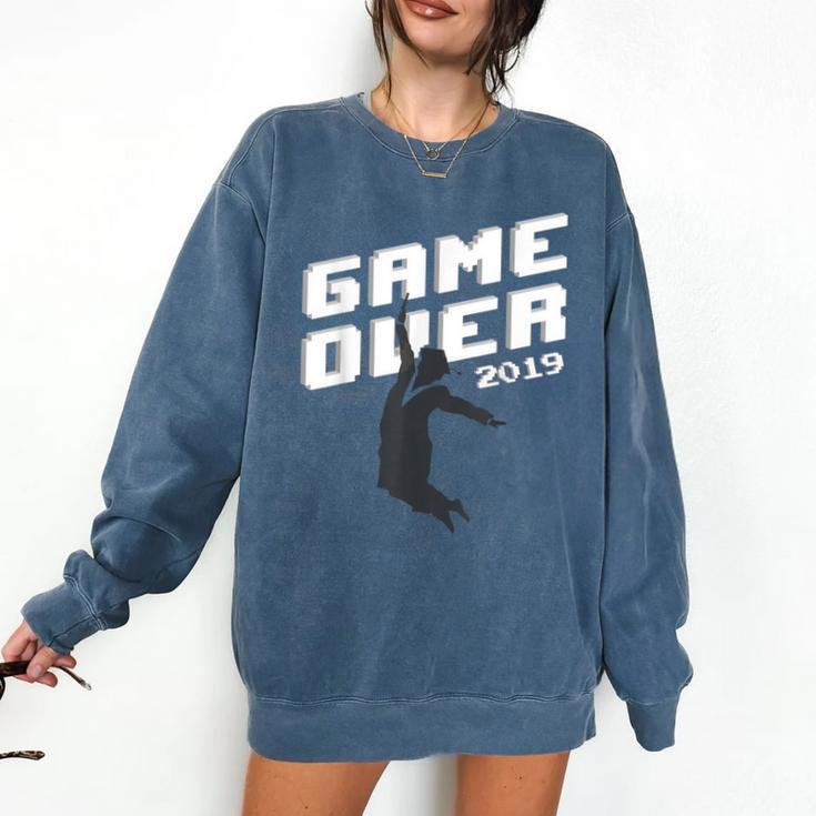 Graduation Shirt Senior Gamer T-Shirt 2019 Grad Gift Comfort Colors Sweatshirt