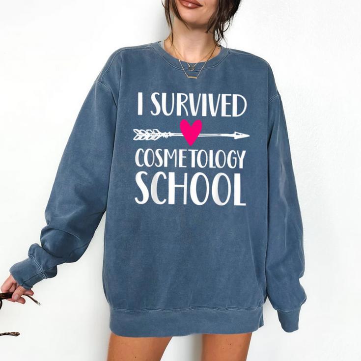 Hairstylist Cosmetology School Graduation Graduate Tee Comfort Colors Sweatshirt