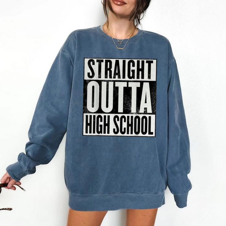 High School Graduation 2018 Grad For Him And Her Comfort Colors Sweatshirt