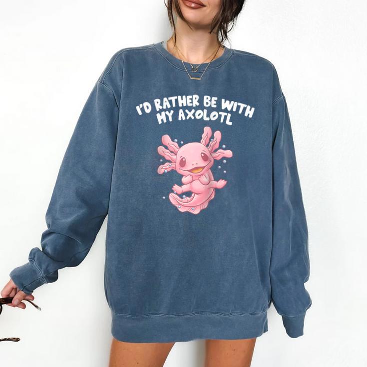 Id Rather Be With My Axolotl Salamander Introvert Raglan Baseball Tee Comfort Colors Sweatshirt Id Rather Be With My Axolotl Salamander Introvert Raglan Baseball Tee Comfort Colors Sweatshirt