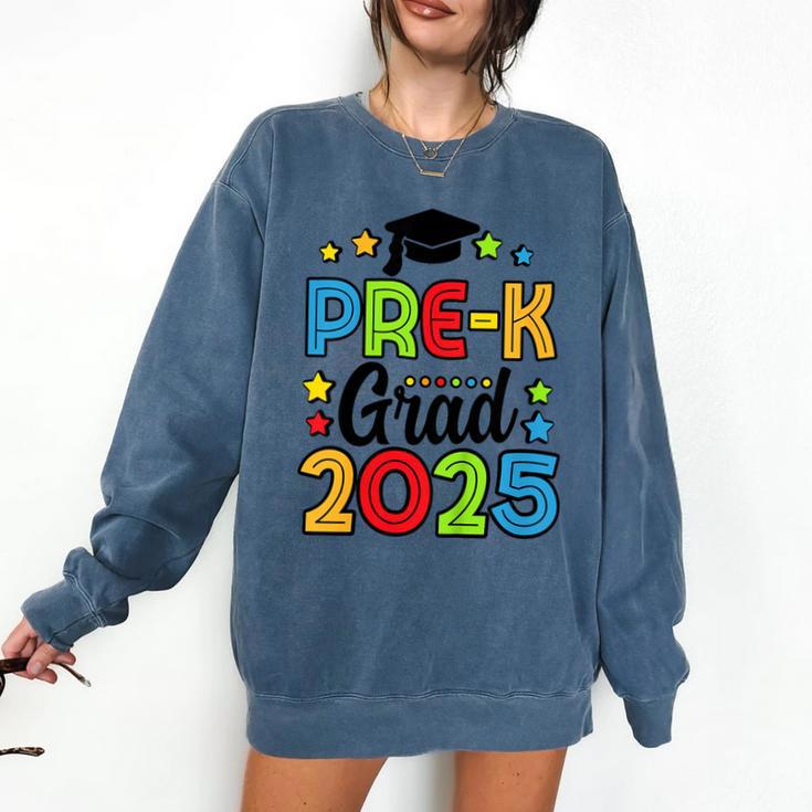 Kids Pre-K Grad 2025 Preschool Prek Graduation Comfort Colors Sweatshirt