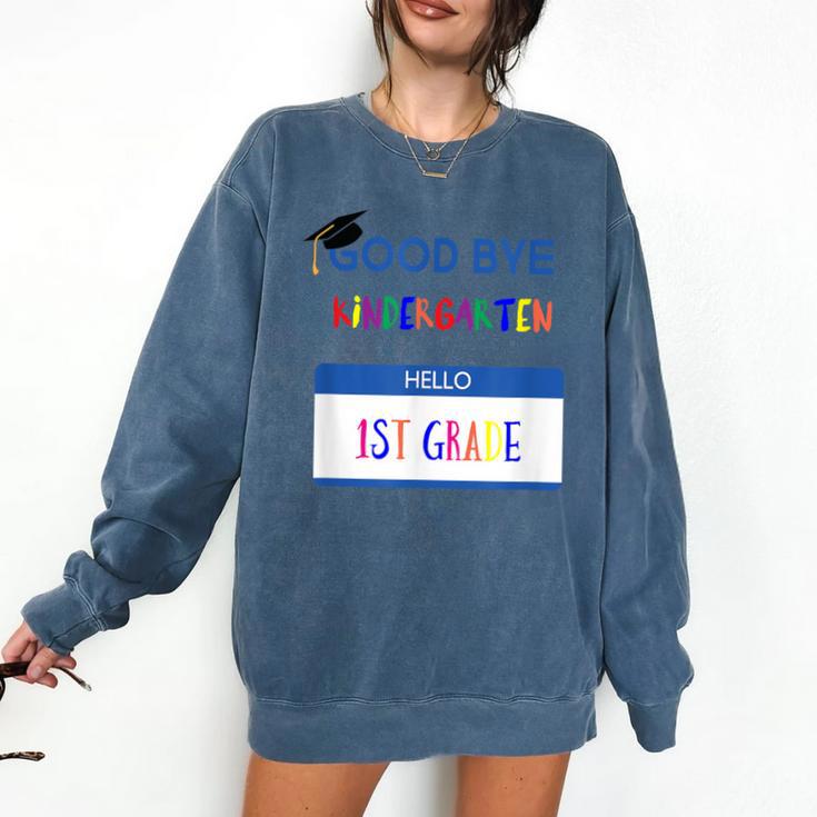Kindergarten To 1st Grade GraduationShirt Comfort Colors Sweatshirt