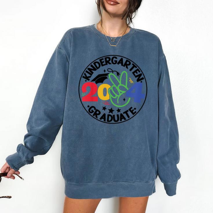 Kindergarten Graduation 2024 Graduate Last Day Of School Comfort Colors Sweatshirt