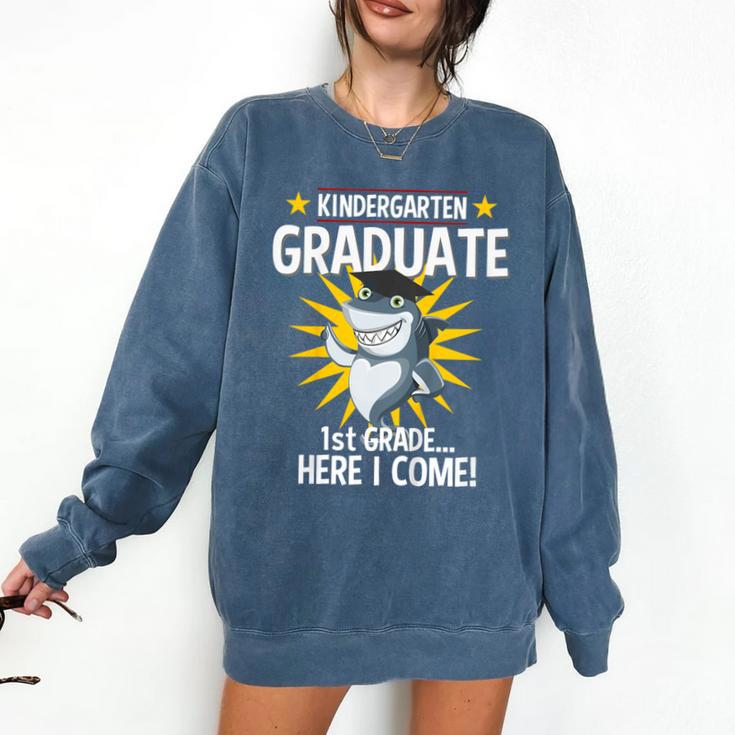 Kindergarten Graduation Shirts 2019 Shark Grad Toddler Comfort Colors Sweatshirt