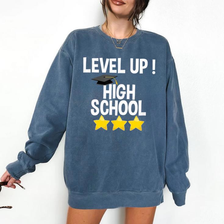 Level Up High School 8th Grade Graduation T-Shirt Comfort Colors Sweatshirt