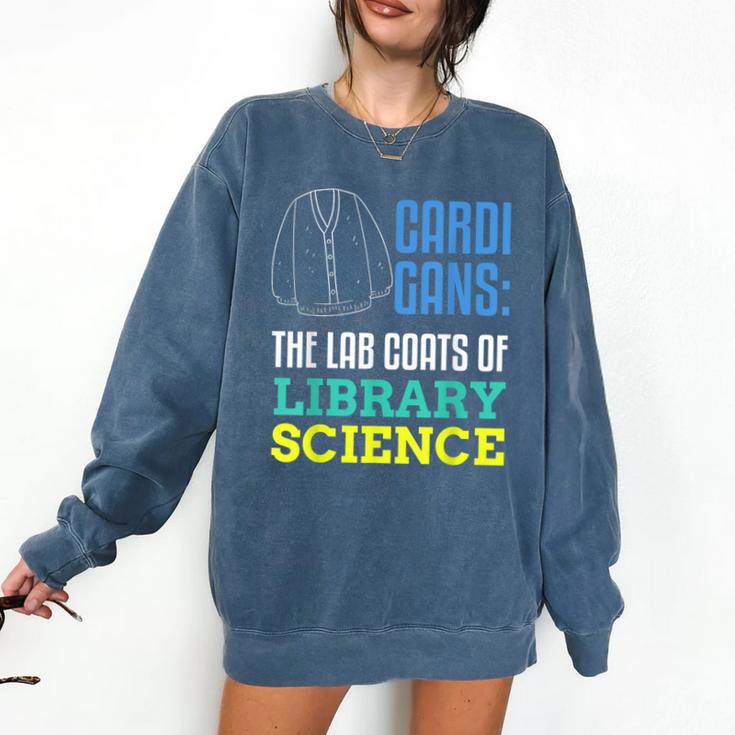 Librarian Library Science Major Masters Degree Graduation Comfort Colors Sweatshirt