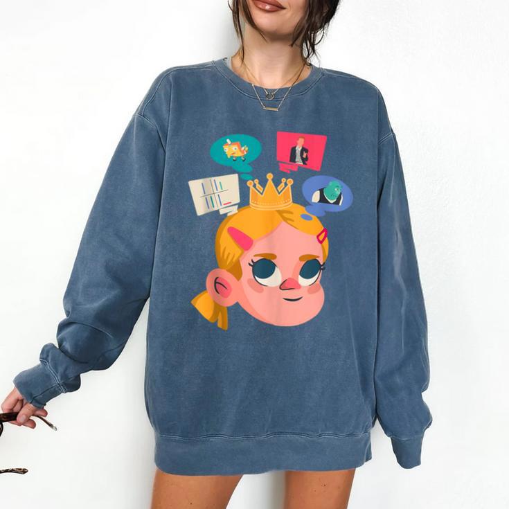 Meme Queen In Silence Introvert Anti People Antisocial Quiet Comfort Colors Sweatshirt Meme Queen In Silence Introvert Anti People Antisocial Quiet Comfort Colors Sweatshirt