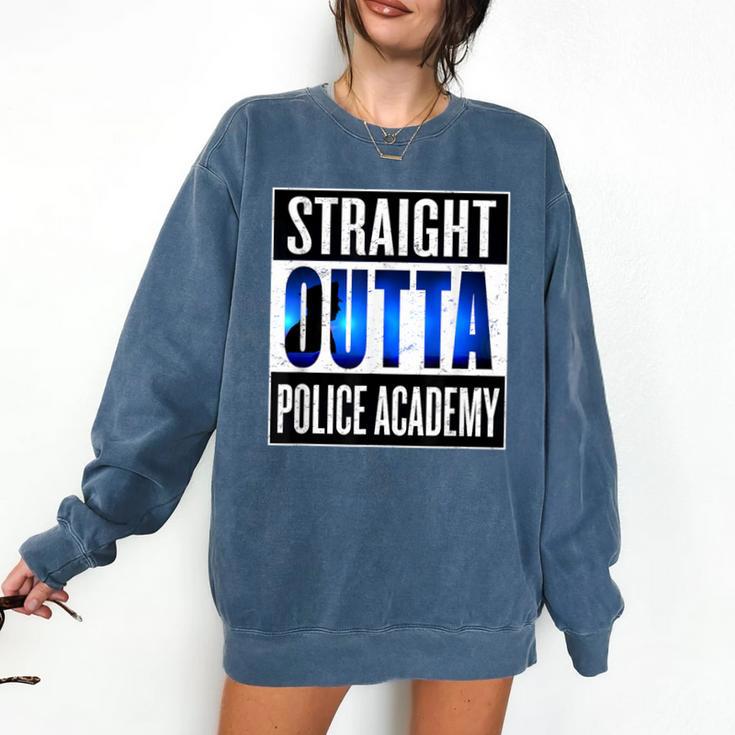 Police Academy Shirt Police Officer Graduation Comfort Colors Sweatshirt