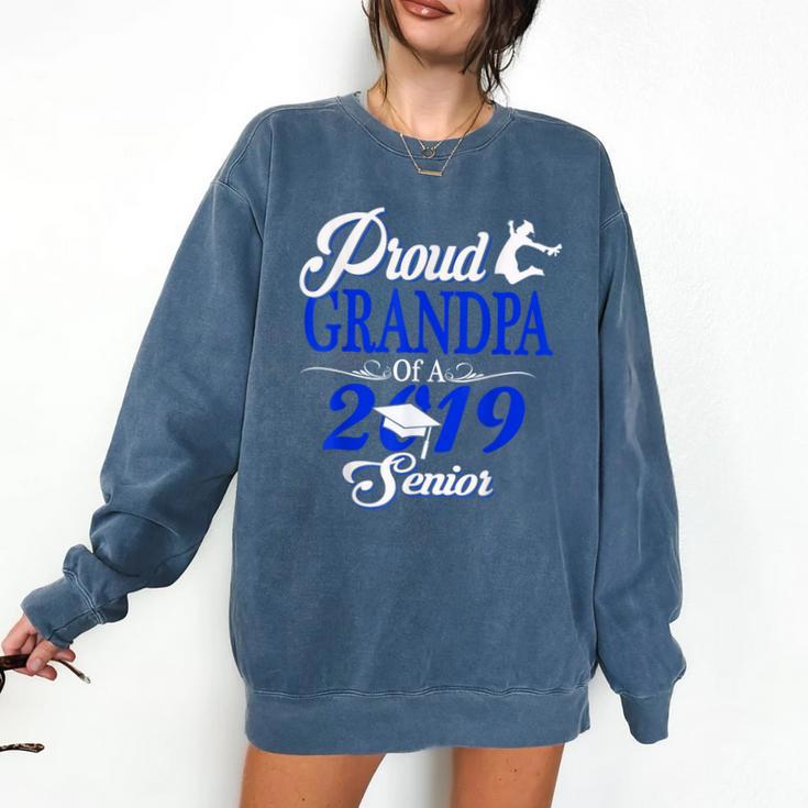Proud GRANDPA Of A Class 2019 Senior Tshirt Graduation Comfort Colors Sweatshirt