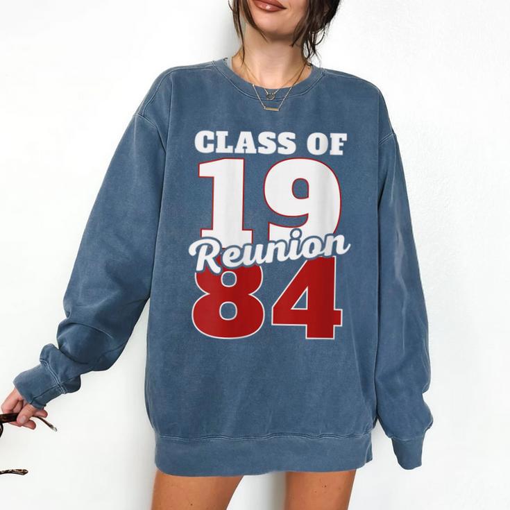 Reunion 1984 Class Of 1984 Reunion 84 Graduation 1984 Comfort Colors Sweatshirt
