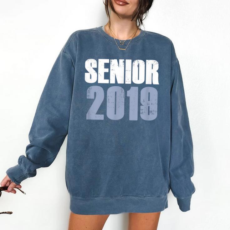 Senior 2019 Shirt Graduation Class Back To School Tee Comfort Colors Sweatshirt