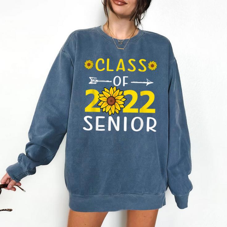 Senior Class Of 2022 Sunflower Graduation Seniors 22 Comfort Colors Sweatshirt
