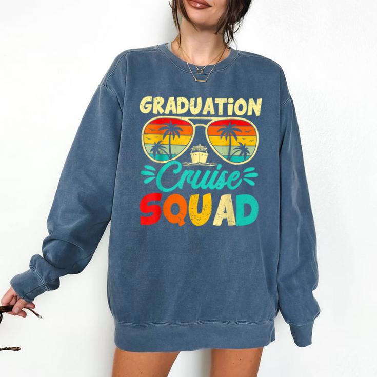 Summer Vacation Graduation Cruise Squad 2026 Matching Comfort Colors Sweatshirt