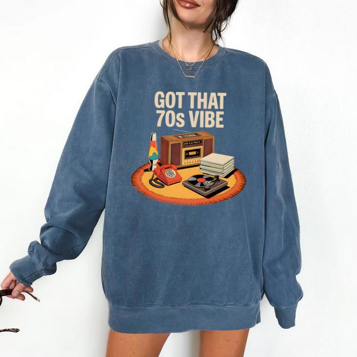 1970s 70s Reunion Nostalgia Memories Music School Grew Up Premium Tri-Blend Comfort Colors Sweatshirt