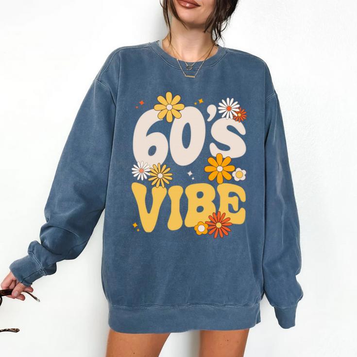 60's Vibe Vintage Nostalgia Mixtape Era 1960s Party Groovy Comfort Colors Sweatshirt