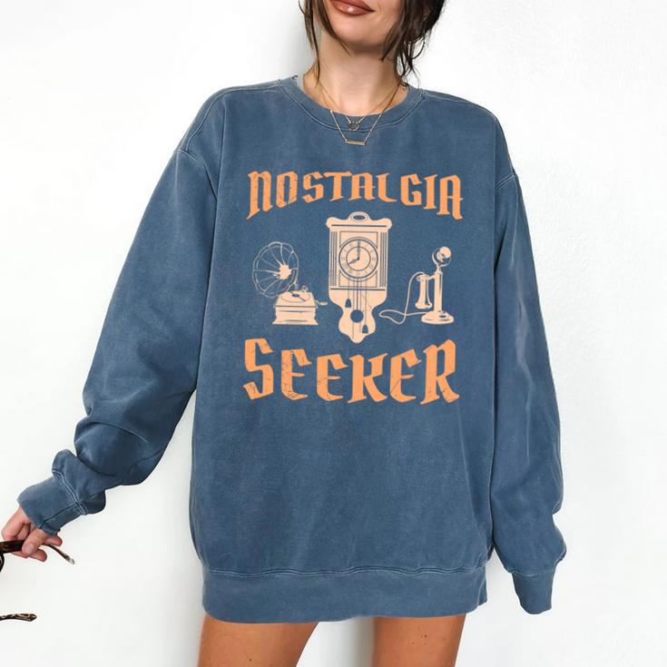 Antique NOSTALGIA SEEKER Antique Collector Comfort Colors Sweatshirt